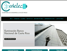 Tablet Screenshot of codelec.co.cr